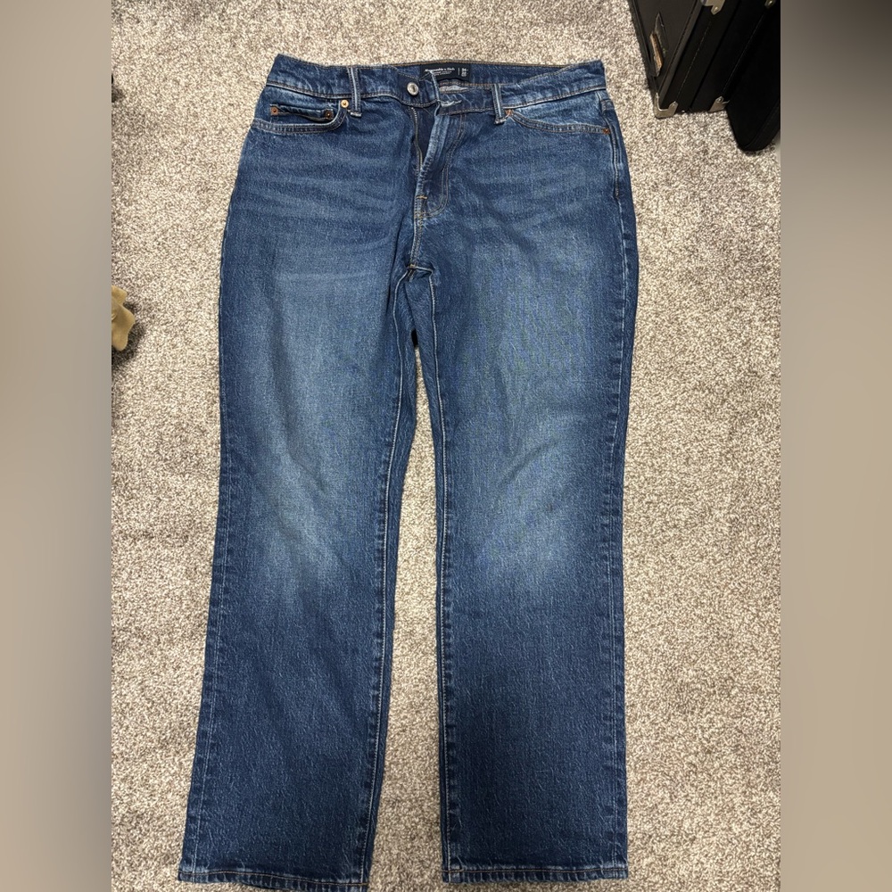 Abercrombie & Fitch Athletic Straight Jeans